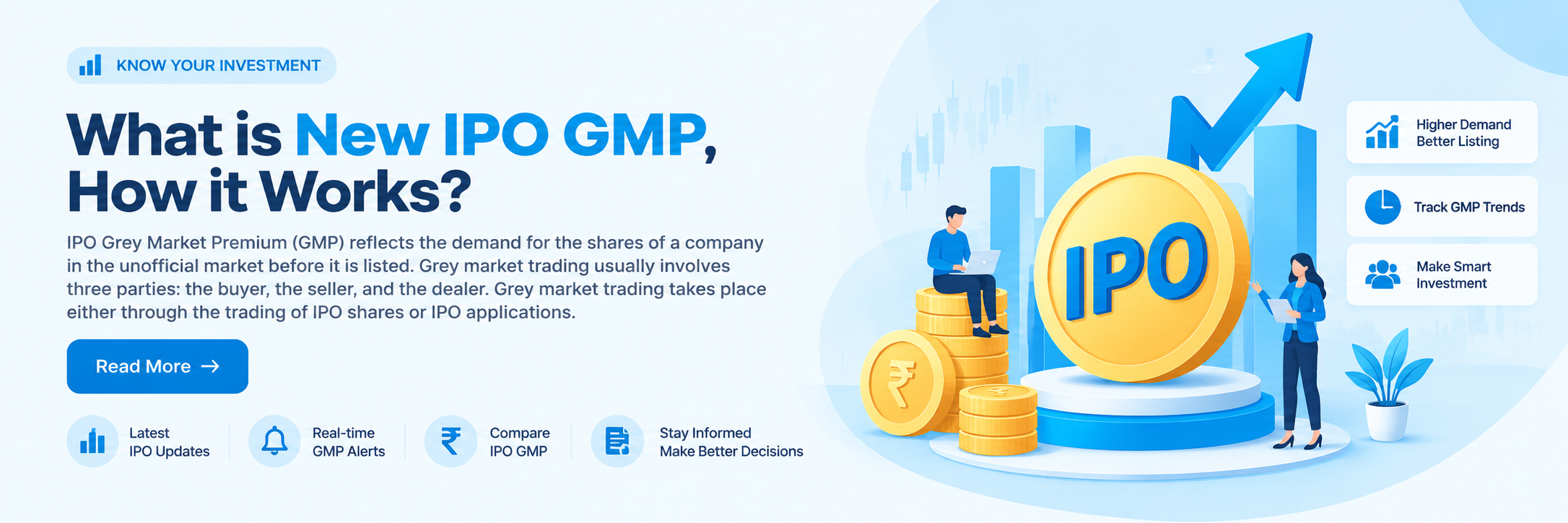 What is New IPO GMP, How it Works