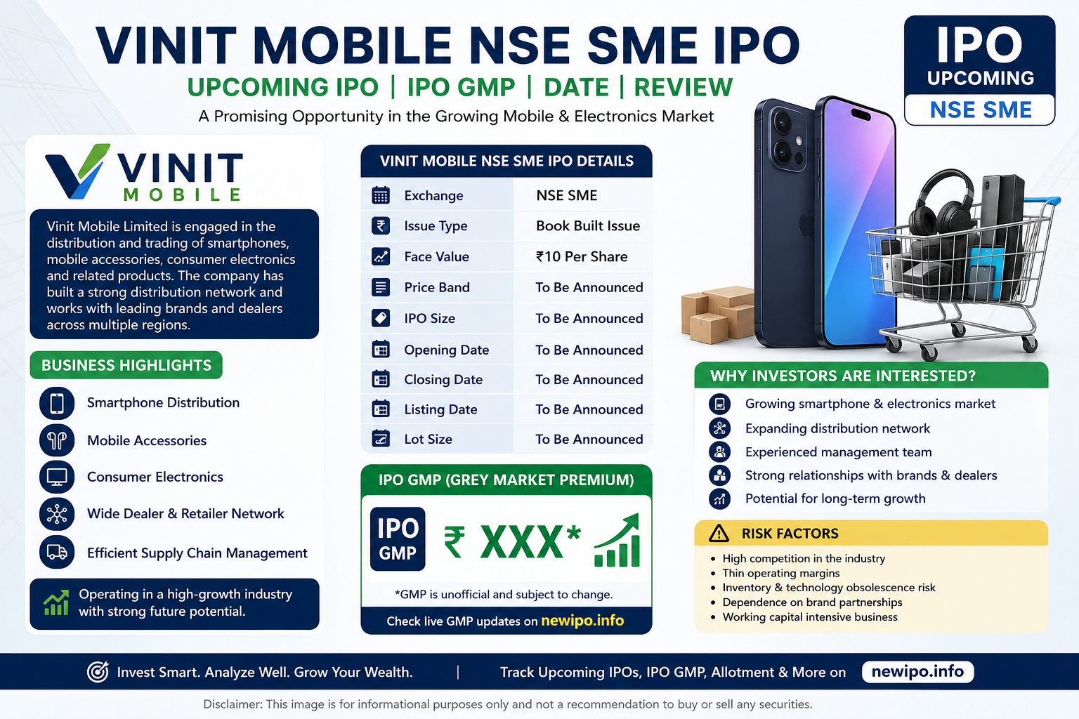 Vinit Mobile NSE SME IPO
