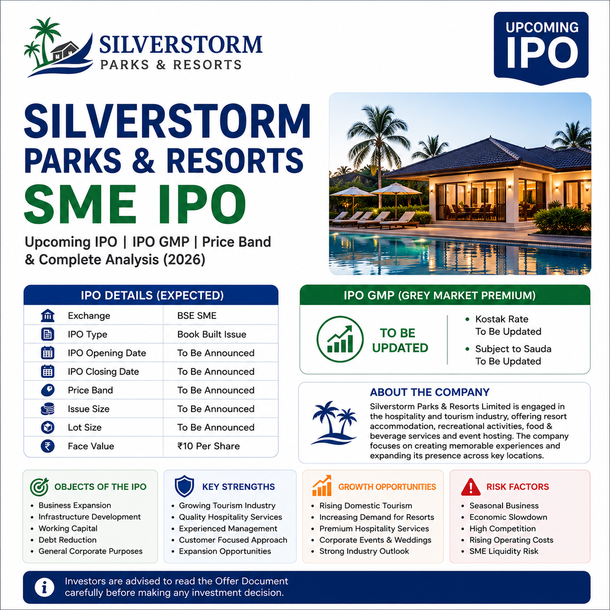Silverstorm Parks & Resorts IPO