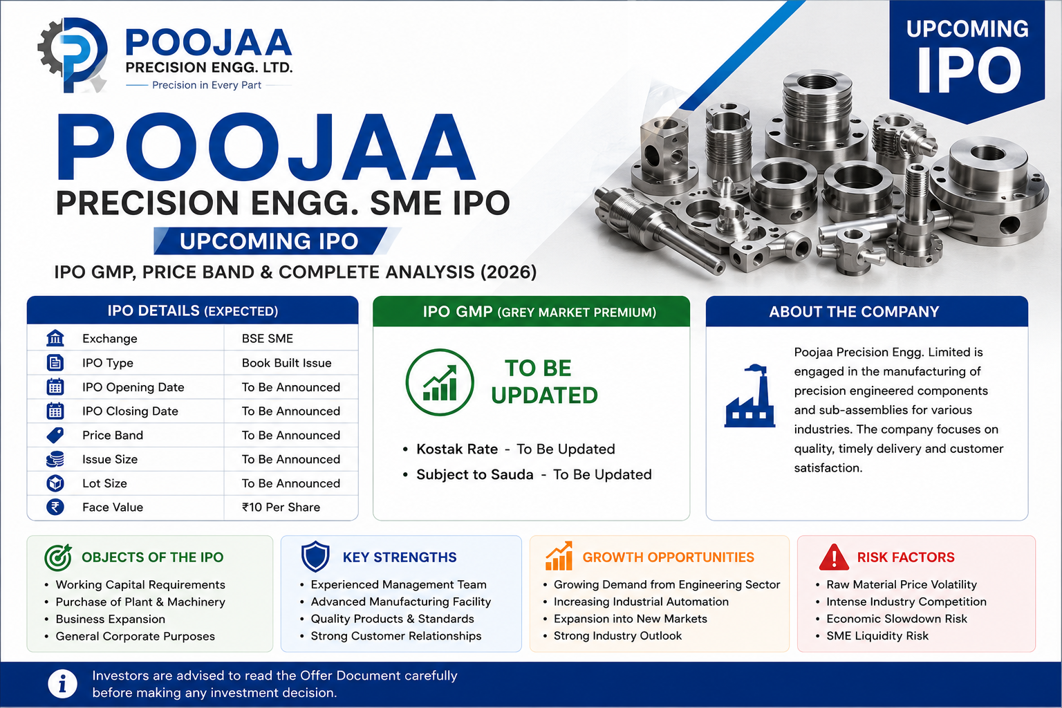 Poojaa Precision Engg. IPO